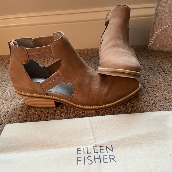 brand new eileen fisher summer booties - Picture 1 of 4
